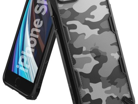 Apple iPhone 7 8 Back Cover Case | Fusion X - Camo Black Fashion