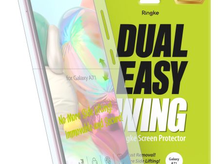 Galaxy A71 Screen Protector | Dual Easy Film Wing Sale