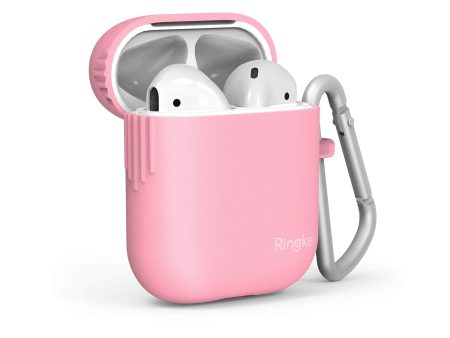 AirPods case (2019) Case Pouch | Silicone - Pink Cheap