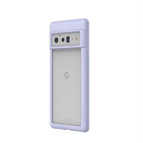 Clear Google Pixel 6 Pro Case with Lavender Ridge Hot on Sale