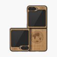 Nat Geo Galaxy Z Flip 6 Back Cover Case | Nature Wood Case V2 - Global Seal Online