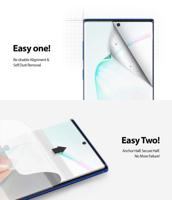 Galaxy Note 10+ 10+ 5G Screen Protector Film | Dual Easy Matte - 2 Pack Sale