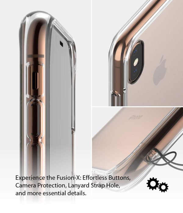 Apple iPhone X   XS Case | Fusion - Matte Clear Fashion