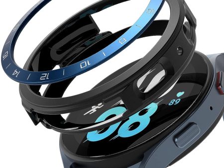 [Air Sports + Bezel Styling] Compatible with Samsung Galaxy Watch 5 44mm - Black   12 (Blue) Discount