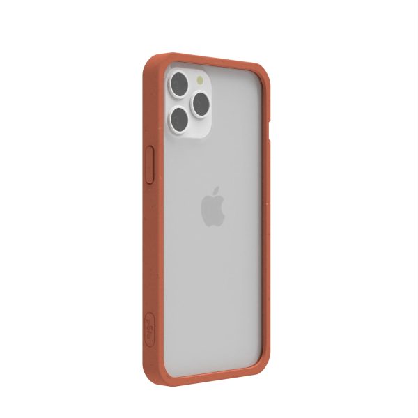 Clear iPhone 12 Pro Max Case with Terracotta Ridge Hot on Sale