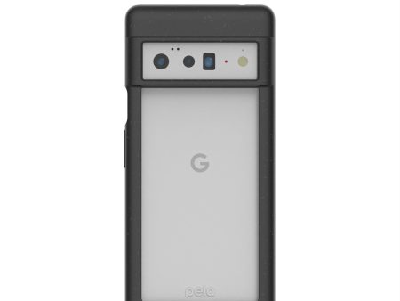 Clear Google Pixel 6 Pro Case with Black Ridge Sale