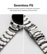 Samsung Galaxy Watch 6 5 4 40mm  Metal One Stainless Steel | Bracelet Strap - Silver Fashion