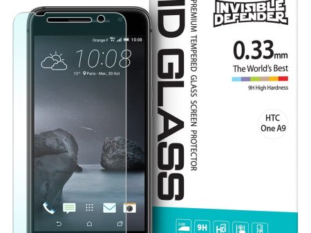 HTC One A9 Screen Protector | Invisible Defender Glass Supply