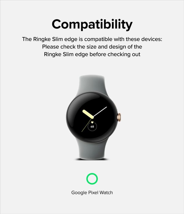 Google Pixel Watch 41mm | Air Sports - Clear & Matte Black Supply