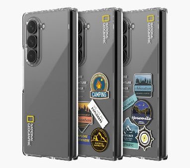 Nat Geo Galaxy Z Fold 6 Back Cover Case | Crystal Slim Fit Case - Adventure For Cheap