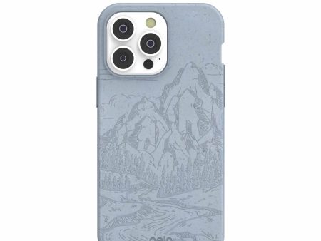 Powder Blue Rockies iPhone 14 Pro Max Case Cheap