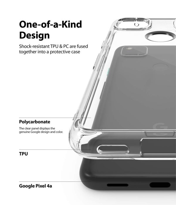 Google Pixel 4a Back Cover Case | Fusion - Clear Sale