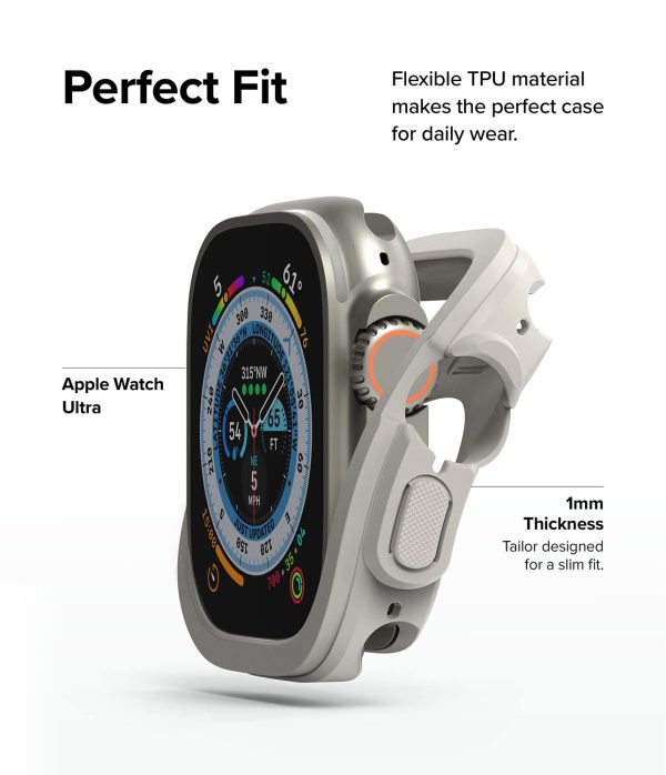 Apple Watch Ultra 49mm Case Air Sports - Warm Gray Cheap