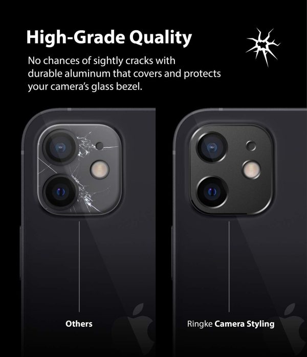 Apple iPhone 12 Camera Protector | Camera Styling -BLK Supply