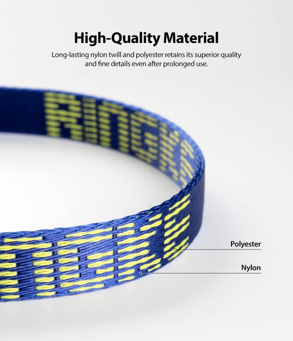 Lanyard Strap Lettering - Lettering Royal Blue on Sale