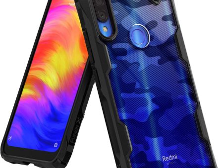 Redmi Note 7   Note 7 Pro  Note 7S Back Cover Case | Fusion X Design - Camo Black on Sale