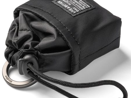 Mini Pouch [Bucket Bag] with O Ring Carabiner - Black Discount