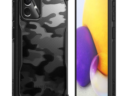 Samsung Galaxy A72 5G Back Cover Case | Fusion X - Camo Black For Discount