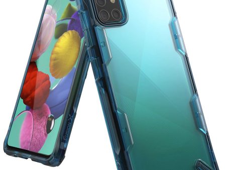 Samsung Galaxy A51 Back Cover Case | Fusion X Design - Space Blue Online