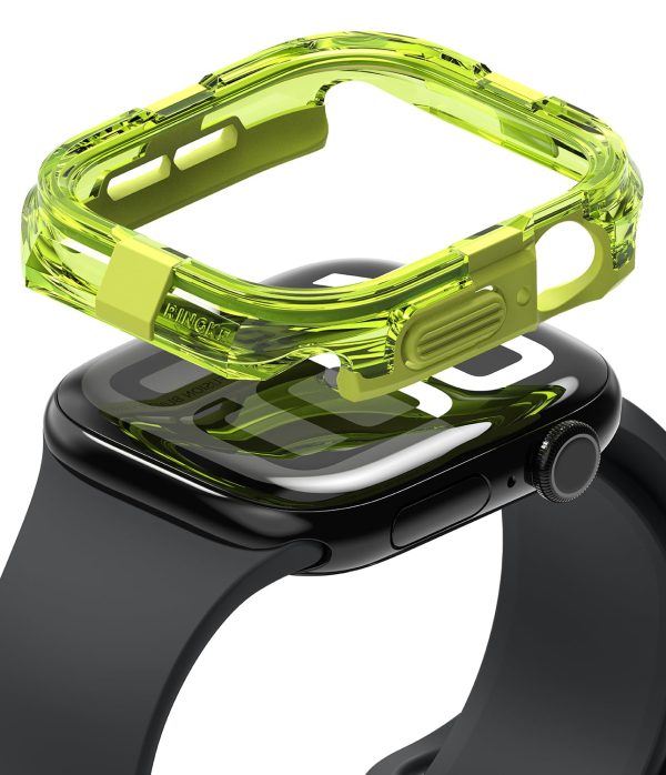 Apple Watch 10 46mm Fusion Bumper Case - Neon Green Supply