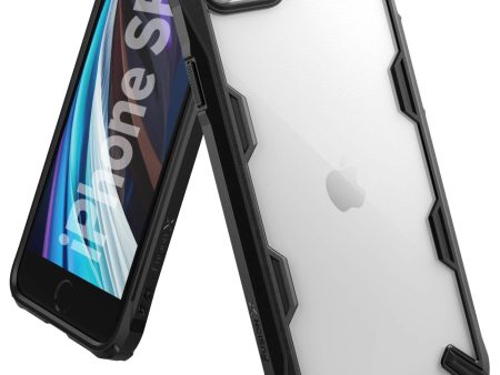 Apple iPhone SE (2nd generation) Back Cover Case | Fusion X - Camo Black Online Sale