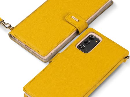 Galaxy Note 20 Case | Folio Signature Yellow Fashion