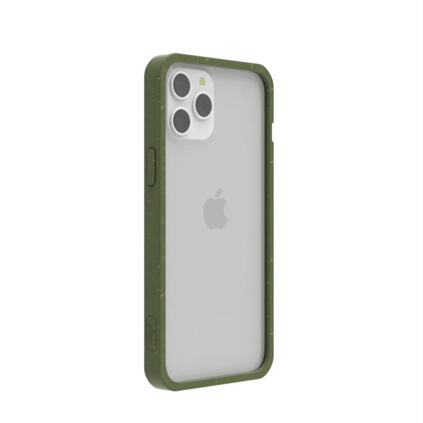 Clear iPhone 12 Pro Max Case with Forest Floor Ridge Supply