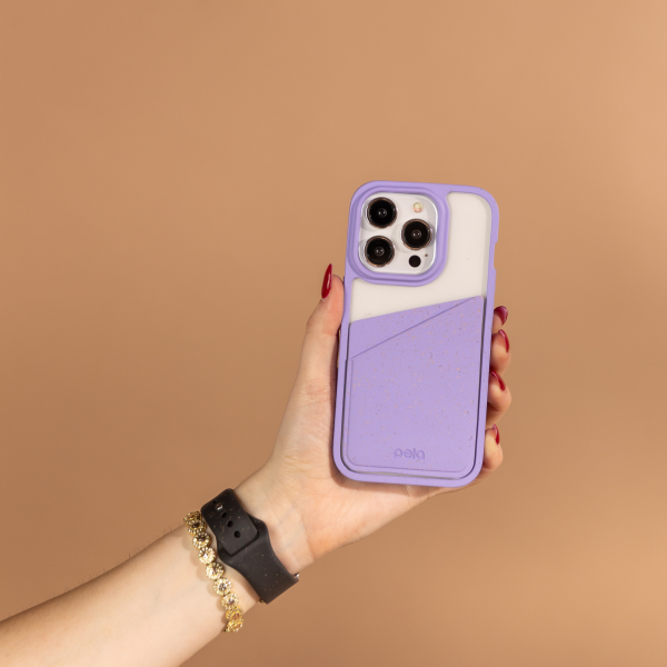 Lavender Phone Case Card Holder Supply