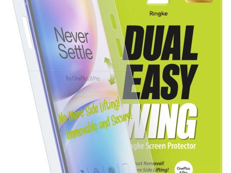 OnePlus 8 Pro Screen Protector Guard | DUAL EASY FULL - 2 Pack Sale