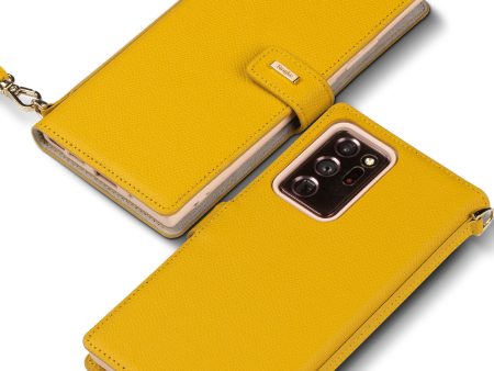 Galaxy Note 20 Ultra Case | Folio Signature Yellow For Discount