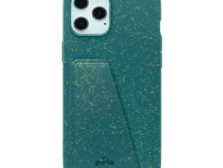 Green iPhone 12 Pro Max Wallet Case Discount