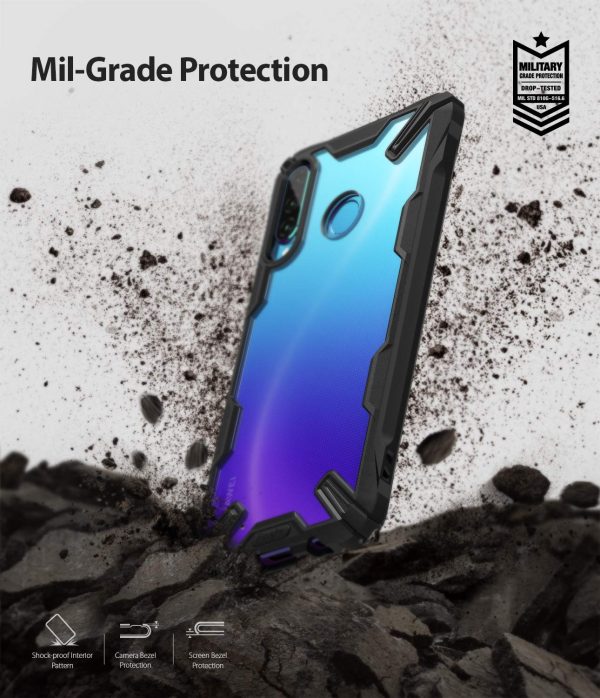 Huawei P30 Lite (Nova 4e) Back Cover Case | Fusion X - Black Sale