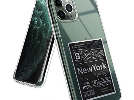 Apple iPhone 11 Pro Back Cover Case | Fusion Design - NEW YORK : LABEL For Cheap