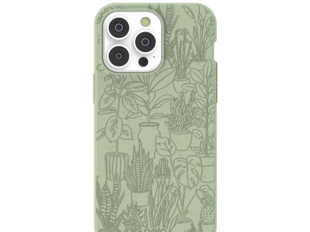 Sage Green Green Oasis iPhone 14 Pro Max Case Online now