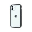 Clear iPhone 12 Mini Case with Black Ridge on Sale