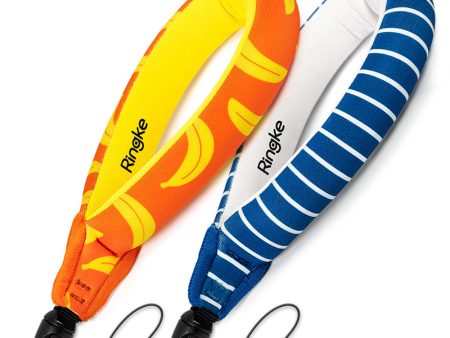 Water Proof Floating Strap | Banana + Navy Stripes - 2 pack Cheap