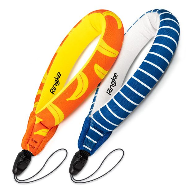 Water Proof Floating Strap | Banana + Navy Stripes - 2 pack Cheap