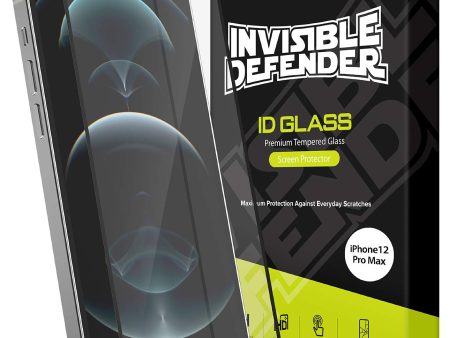 iPhone 12 Pro Max Tempered Glass Screen Protector Guard | FULL GLASS 1 Pack Online now