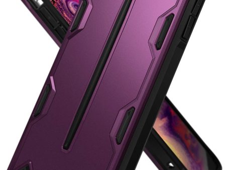 Apple iPhone XS Max Back Cover Case | Dual X - Metallic Purple For Sale