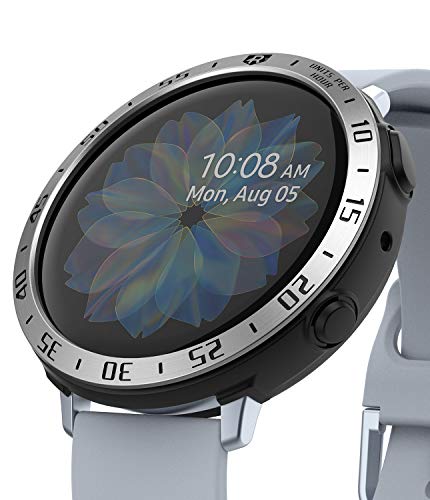 Air Sports + Bezel Styling Combo Case Designed for Galaxy Watch Active 2 44mm - Black   30 Online