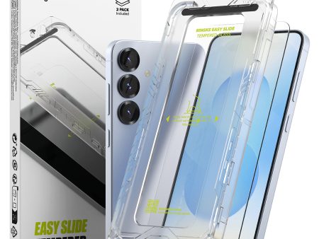 Galaxy S25 Screen Protector | Easy Slide Tempered Glass Discount