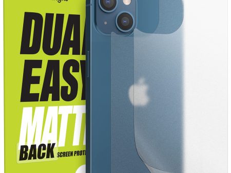 iPhone 13 Back Screen Protector Guard | Dual Easy Matte - 2 Pack Discount