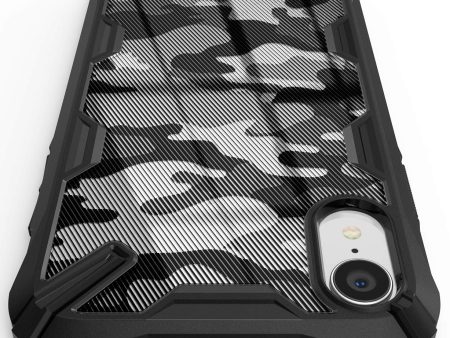 Apple iPhone XR Back Cover Case | Fusion X - Camo Black Online Hot Sale