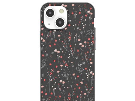 Black Night Garden iPhone 13 Mini Case on Sale