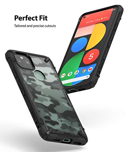 Google Pixel 5 Back Cover Case | Fusion X Design - Camo Black Online Hot Sale