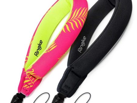 Water Proof Floating Strap | Palm Leaves + Black - 2 pack Supply