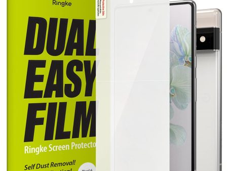 Pixel 6 Pro Screen Protector Guard | DUAL EASY FILM - 2 Pack on Sale