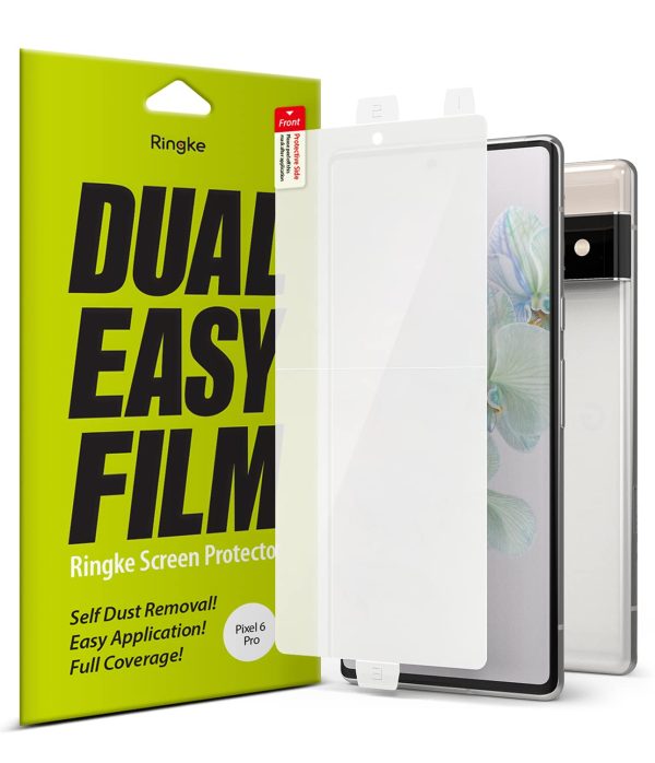 Pixel 6 Pro Screen Protector Guard | DUAL EASY FILM - 2 Pack on Sale