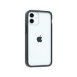 Clear iPhone 12 Mini Case with Black Ridge on Sale