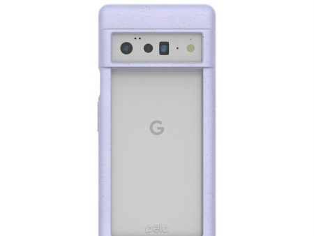 Clear Google Pixel 6 Pro Case with Lavender Ridge Hot on Sale